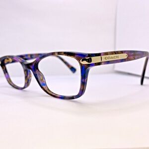 Coach Women's Blue Eyeglasses